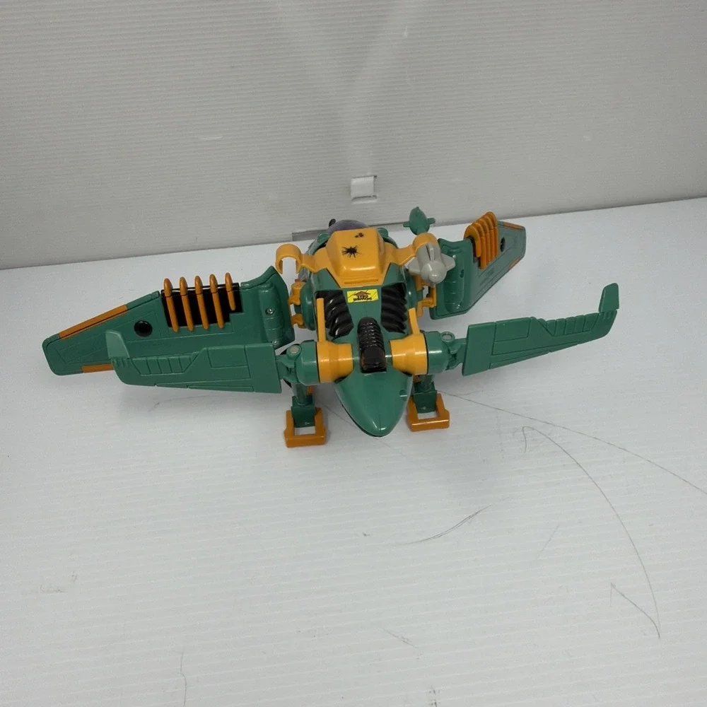 90's Vintage Exo Squad Space Kaz Takagi Exofighter E-Frame 1995 Playmates READ